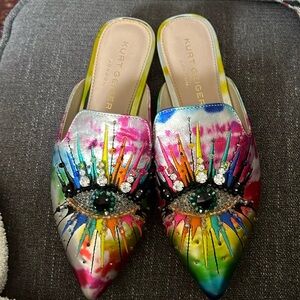 Kurt Geiger London Evil eye mules size 36